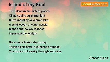 Frank Bana - Island of my Soul