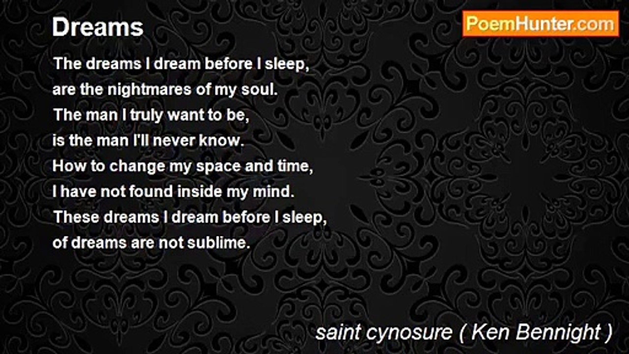 saint cynosure ( Ken Bennight ) - Dreams