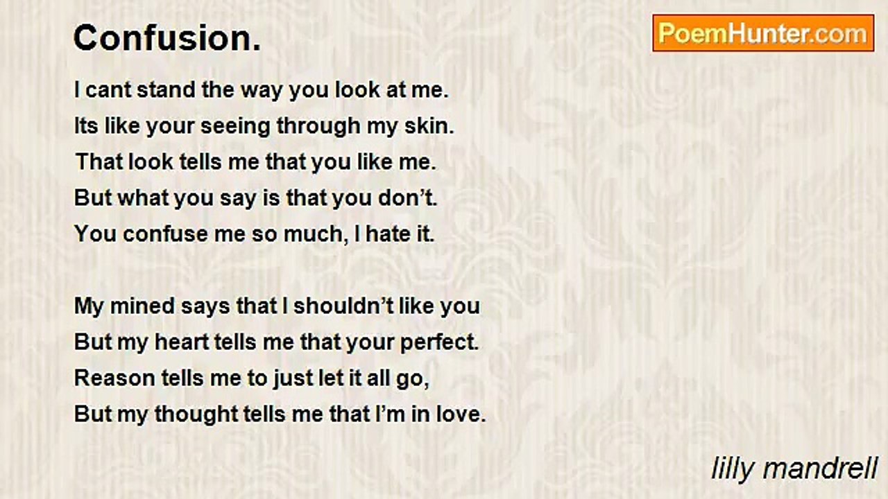 lilly mandrell - Confusion.