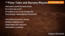 Kaspa Richards - ***Fairy Tales and Nursery Rhymes***