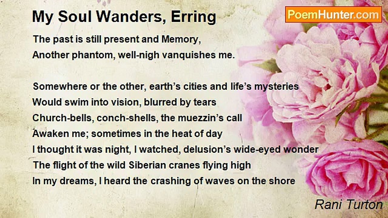 Rani Turton - My Soul Wanders, Erring