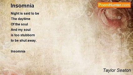 Taylor Seaton - Insomnia