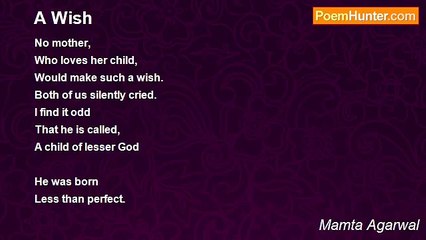 Mamta Agarwal - A Wish