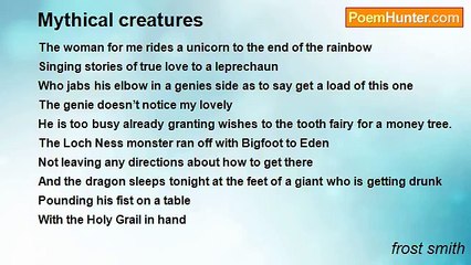 frost smith - Mythical creatures