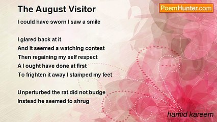 hamid kareem - The August Visitor