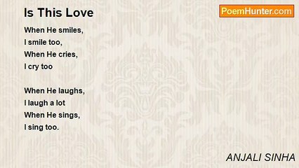 ANJALI SINHA - Is This Love