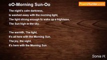 Sonia H. - oO-Morning Sun-Oo