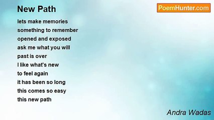 Andra Wadas - New Path