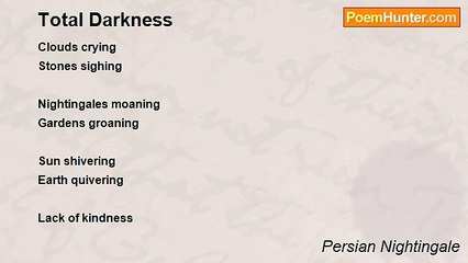 Persian Nightingale - Total Darkness