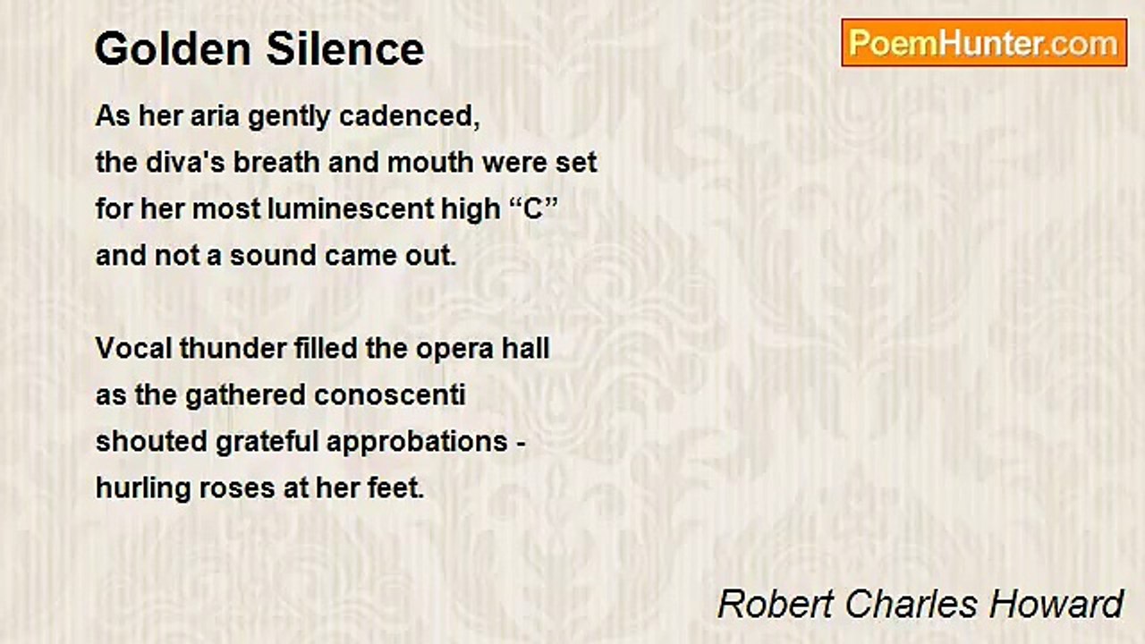 Robert Charles Howard - Golden Silence