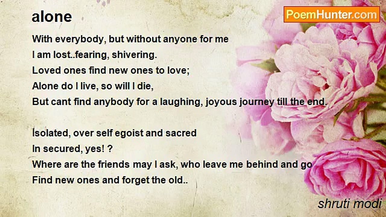 shruti modi - alone