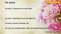 kanako izumkui - I'm sorry