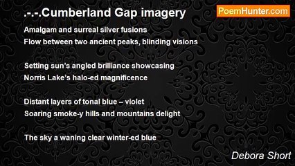 Debora Short - .-.-.Cumberland Gap imagery