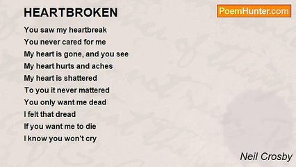 Neil Crosby - HEARTBROKEN