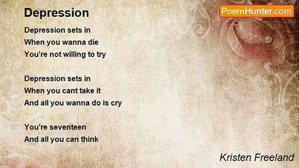 Kristen Freeland - Depression