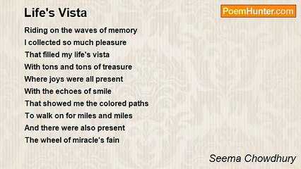 Seema Chowdhury - Life's Vista