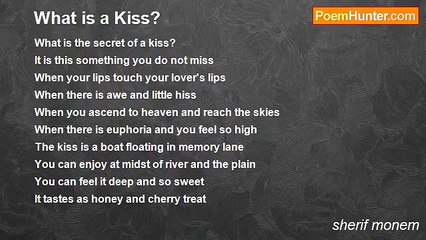 sherif monem - What is a Kiss?