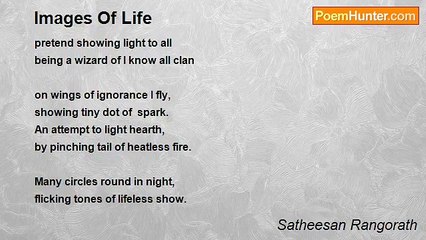 Satheesan Rangorath - Images Of Life