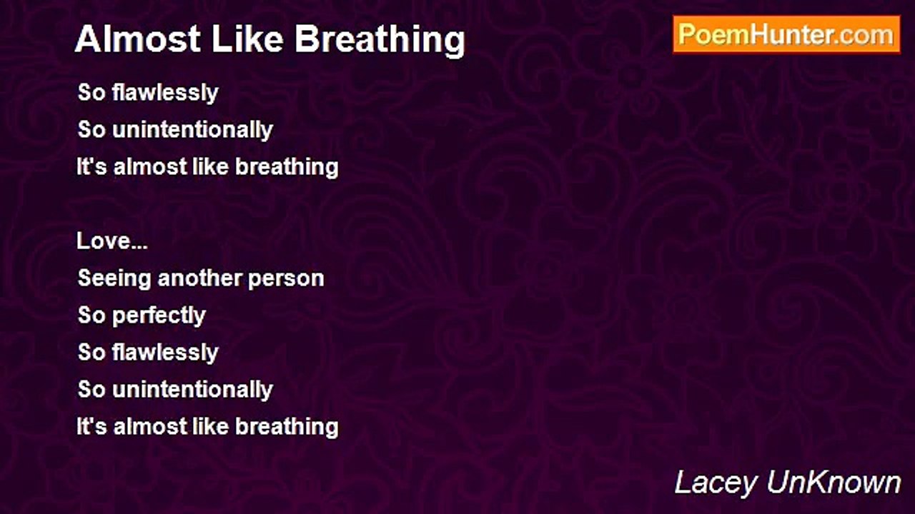 Lacey UnKnown - Almost Like Breathing