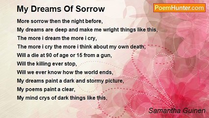 Samantha Guinen - My Dreams Of Sorrow