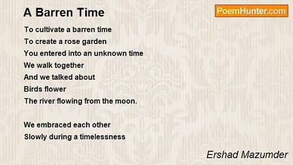 Ershad Mazumder - A Barren Time
