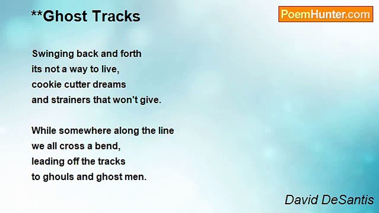David DeSantis - **Ghost Tracks
