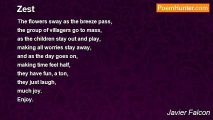 Javier Falcon - Zest