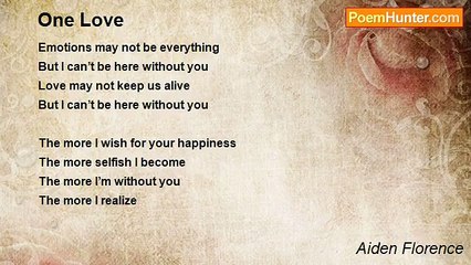 Aiden Florence - One Love