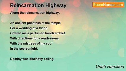 Uriah Hamilton - Reincarnation Highway