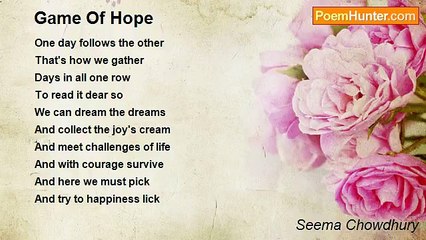 Seema Chowdhury - Game Of Hope