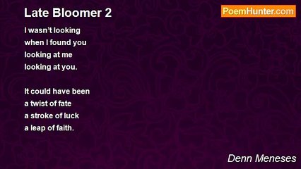 Denn Meneses - Late Bloomer 2