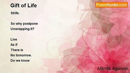 Mamta Agarwal - Gift of Life