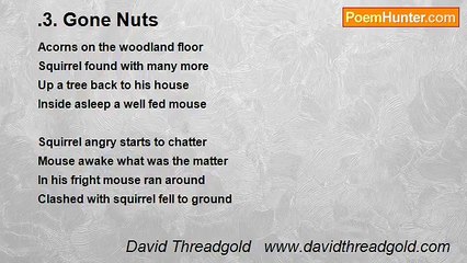 David Threadgold   www.davidthreadgold.com - .3. Gone Nuts