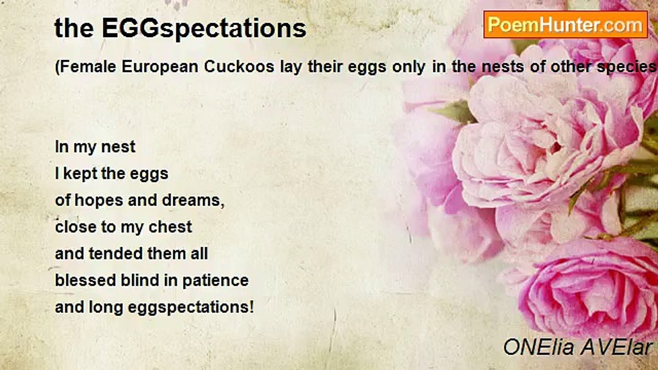 ONElia AVElar - the EGGspectations