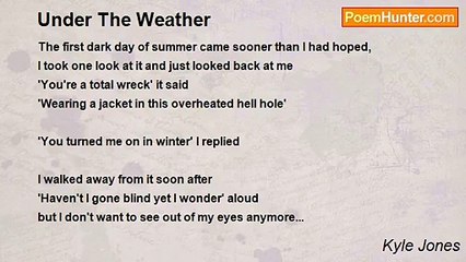Kyle Jones - Under The Weather