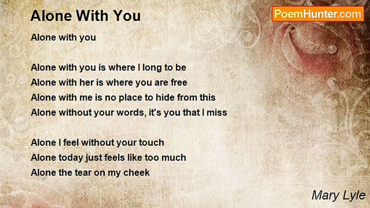 Mary Lyle - Alone With You