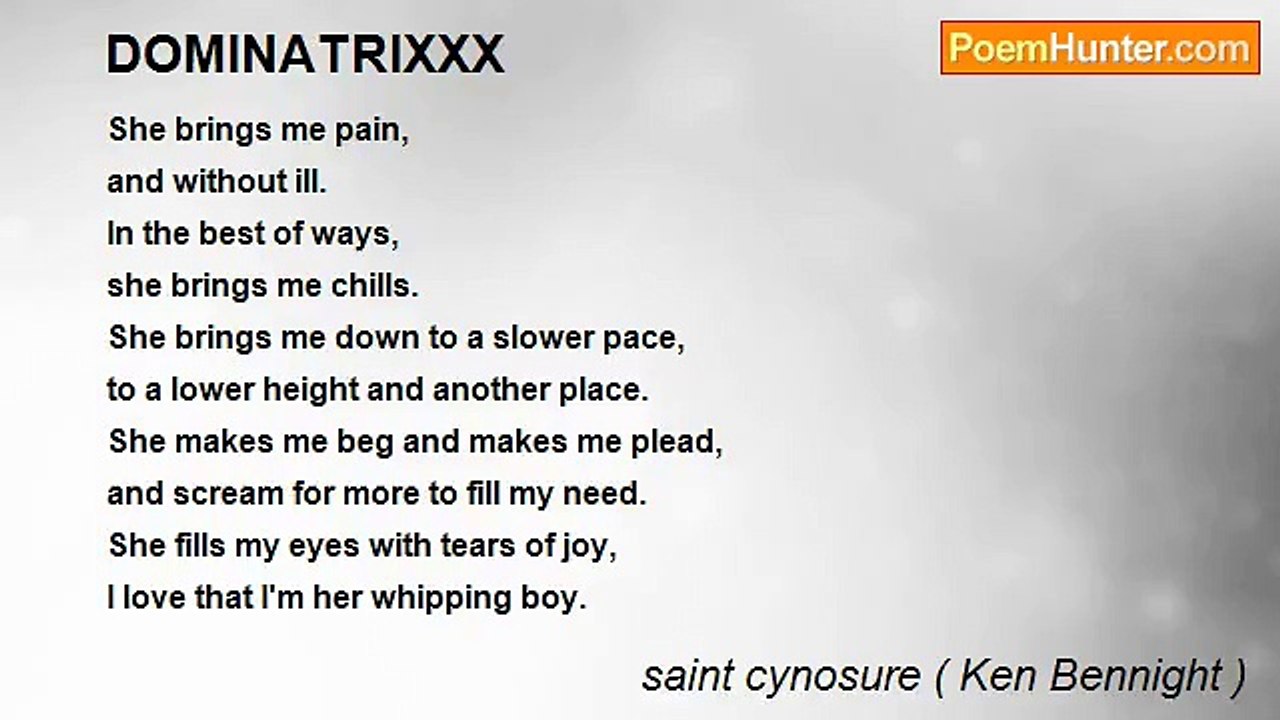 saint cynosure ( Ken Bennight ) - DOMINATRIXXX