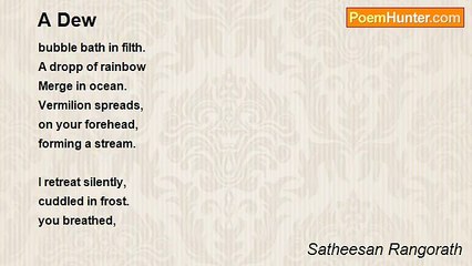 Satheesan Rangorath - A Dew