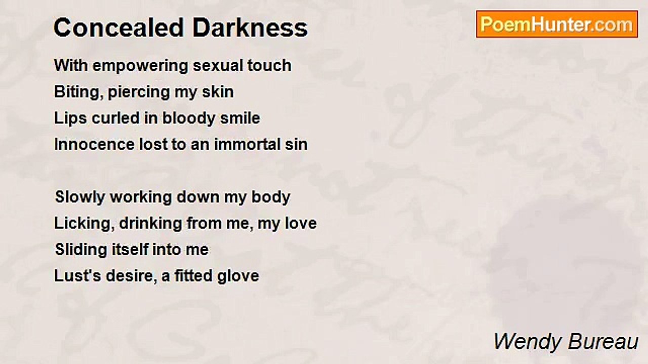 Wendy Bureau - Concealed Darkness