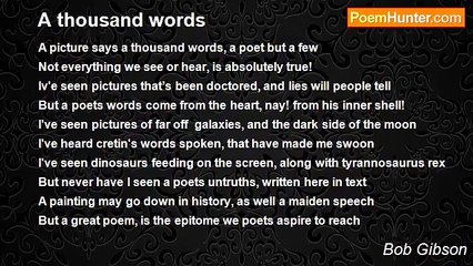 Bob Gibson - A thousand words