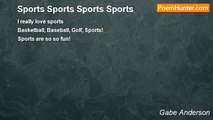 Gabe Anderson - Sports Sports Sports Sports