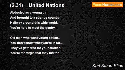 Karl Stuart Kline - (2.31)    United Nations