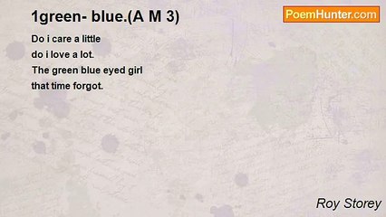Roy Storey - 1green- blue.(A M 3)
