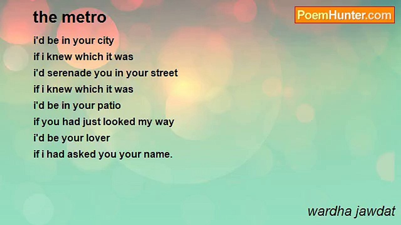 wardha jawdat - the metro