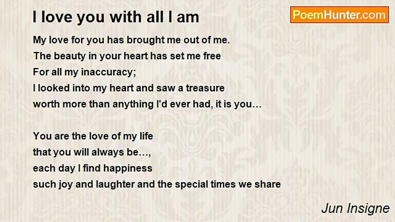 Jun Insigne - I love you with all I am