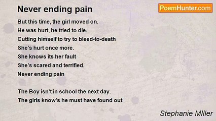 Stephanie MIller - Never ending pain