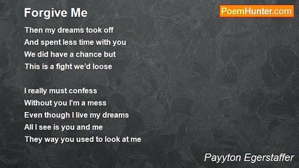 Payyton Egerstaffer - Forgive Me