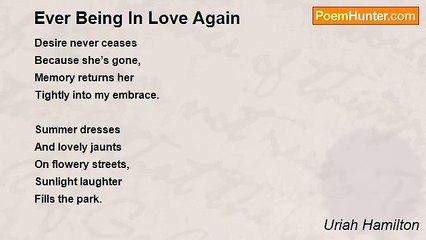 Uriah Hamilton - Ever Being In Love Again