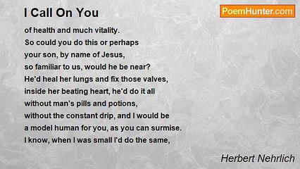 Herbert Nehrlich - I Call On You