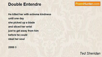 Ted Sheridan - Double Entendre